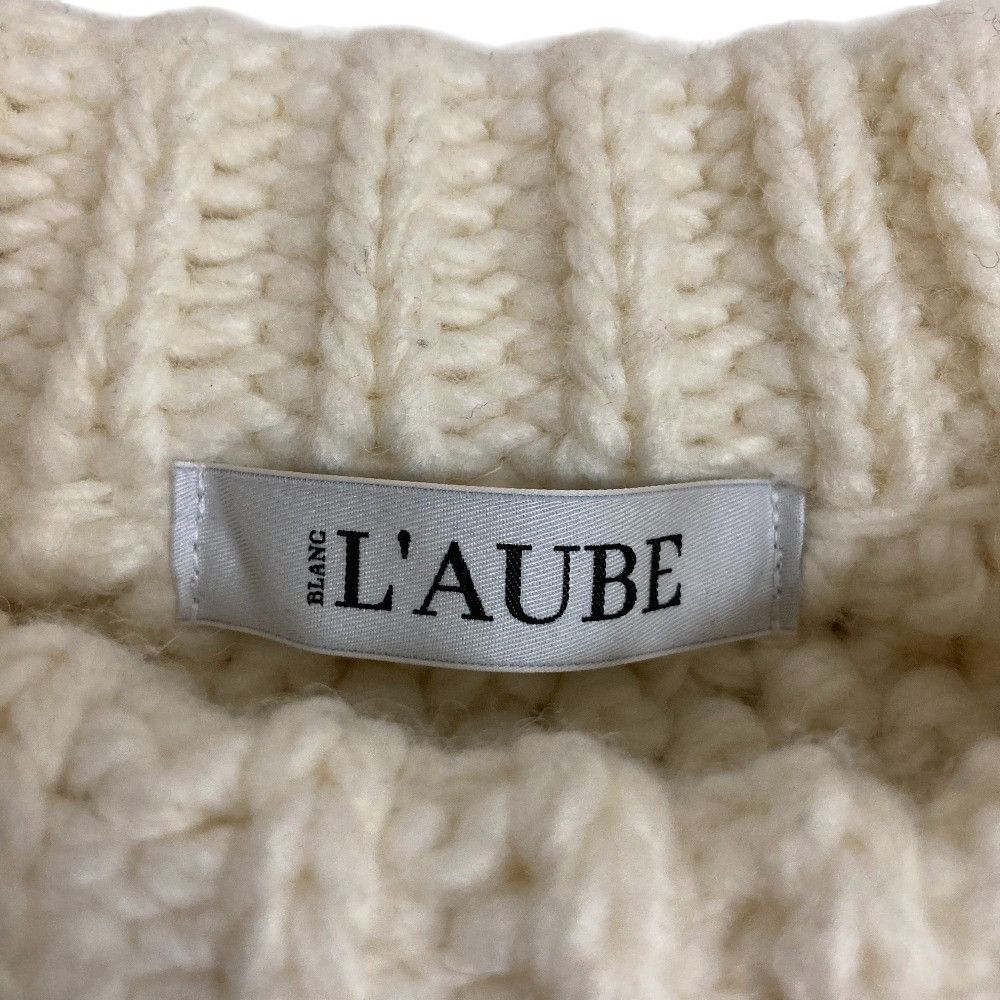 Other Other L’AUBE BLANC Cropped knit tops Textile Tops 24WI-03 DUTY FREE for USA Size ONE SIZE - 4 Thumbnail