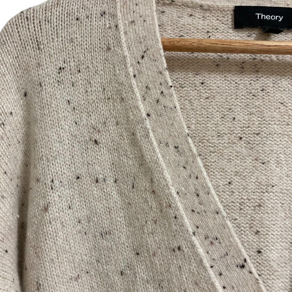 Theory Theory Theory WOOLCASH DONEGAL Wool Cashmere Cardigan Textile Tops DUTY FREE for USA Size ONE SIZE - 2 Thumbnail
