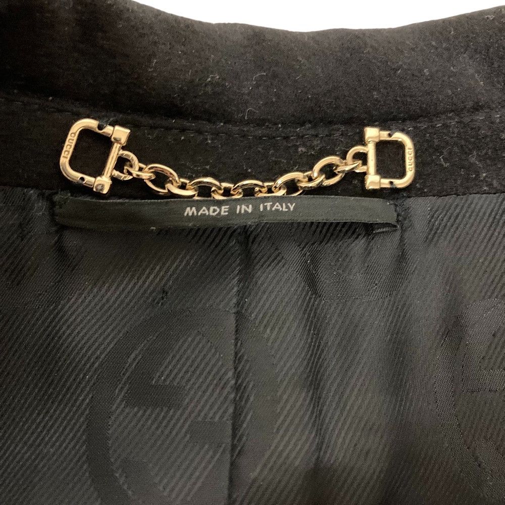Gucci Gucci Gucci Interlocking G Wool Long Coat Textile Outerwear DUTY FREE for USA Size ONE SIZE - 7 Thumbnail