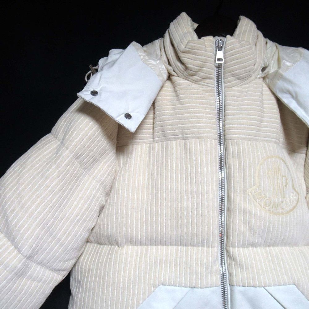 Moncler Moncler Moncler BAIKAL Corduroy Down Jacket Textile Outerwear DUTY FREE for USA Size ONE SIZE - 3 Thumbnail