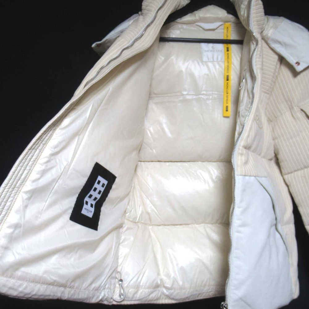 Moncler Moncler Moncler BAIKAL Corduroy Down Jacket Textile Outerwear DUTY FREE for USA Size ONE SIZE - 4 Thumbnail