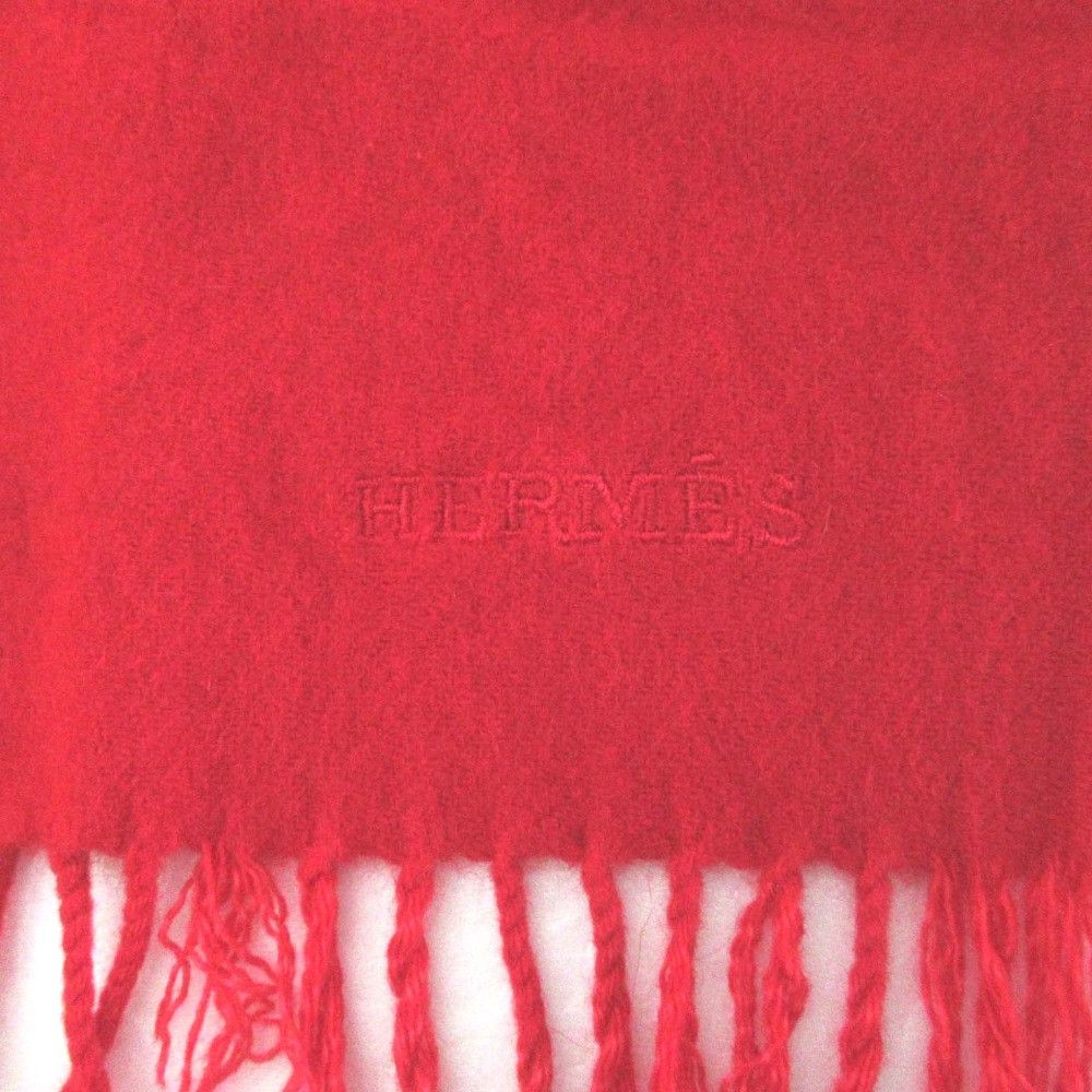 Hermes Hermes Hermès Cashmere Large Scarf Textile Shawl DUTY FREE for USA Size ONE SIZE - 4 Thumbnail