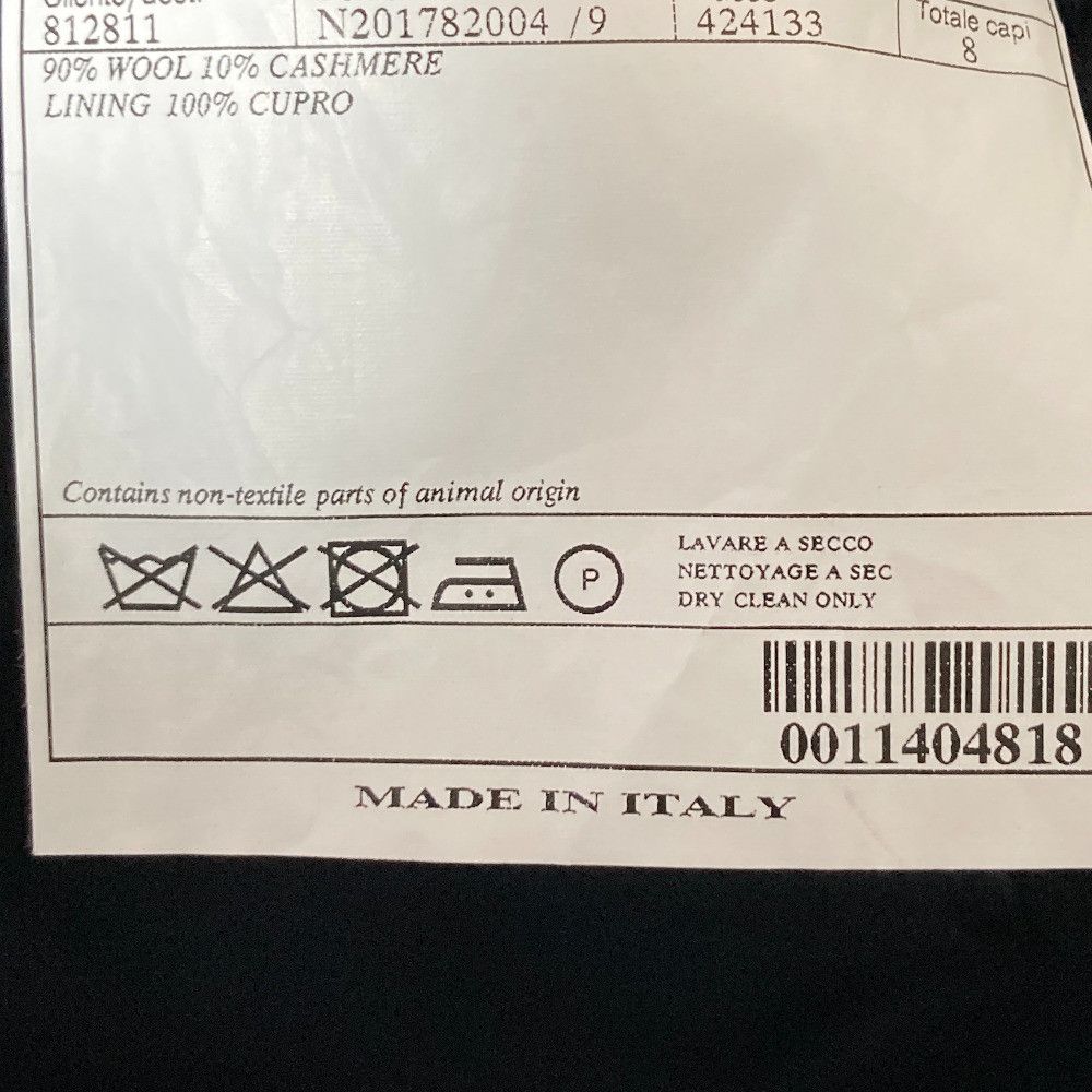 Other Other Belvest Wool Cashmere Coat Textile Outerwear DUTY FREE for USA Size ONE SIZE - 7 Thumbnail