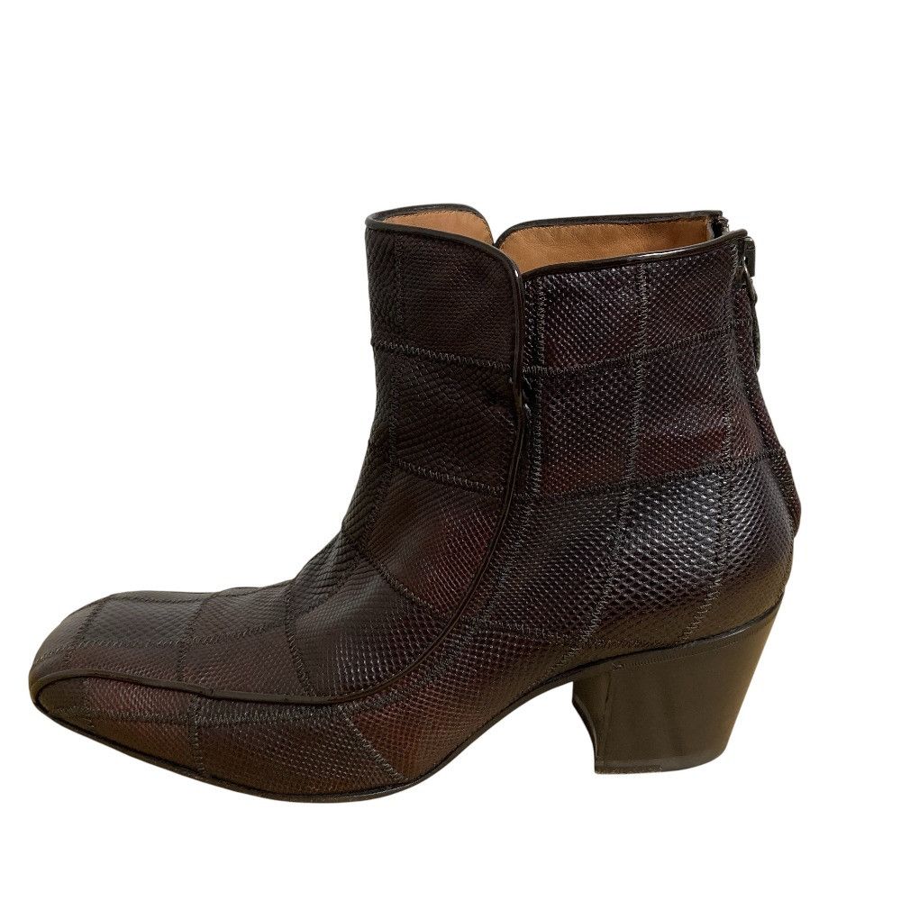 Bottega Veneta Bottega Veneta Bottega Veneta Lizard Leather Short Boots Leather Shoes DUTY FREE for USA Size ONE SIZE - 4 Thumbnail