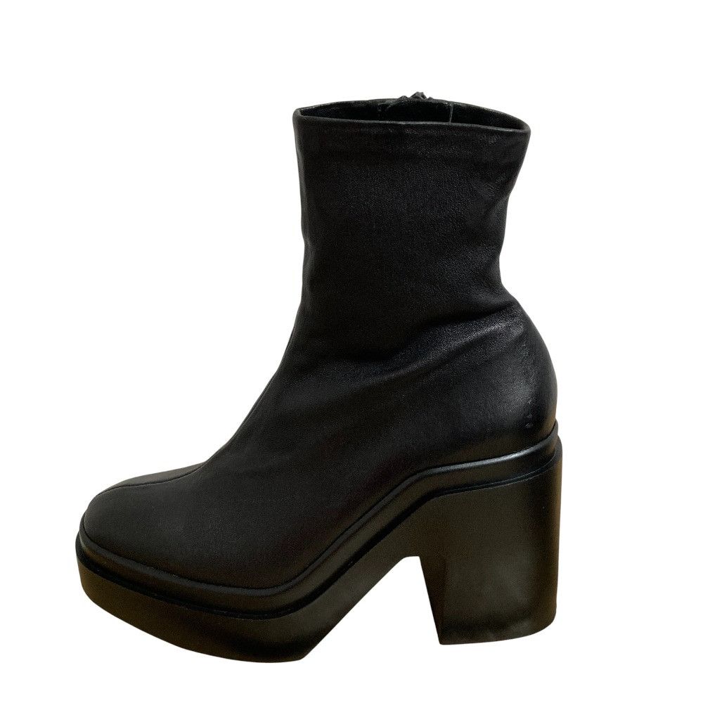 Other Other Clergerie NINAA Stretch Short Boots Leather Shoes DUTY FREE for USA Size ONE SIZE - 3 Thumbnail