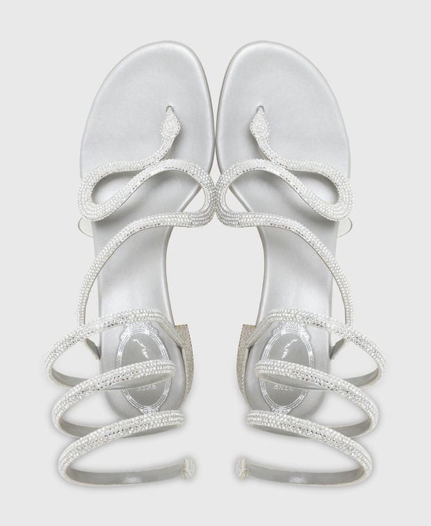 Rene Caovilla Morgana Sandals with calf lacing Size US 8 / IT 38 - 3 Thumbnail