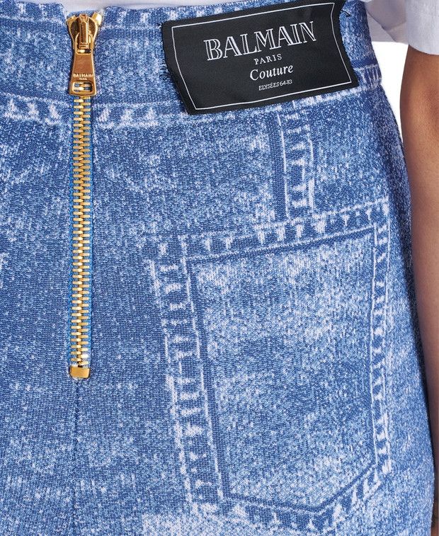 Balmain Denim shorts Size 24" / US 00 / IT 34 - 6 Thumbnail
