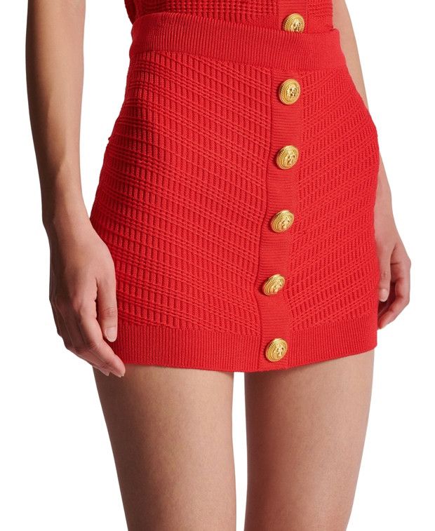 Balmain Miniskirt Size 25" / US 0 / IT 36 - 2 Thumbnail