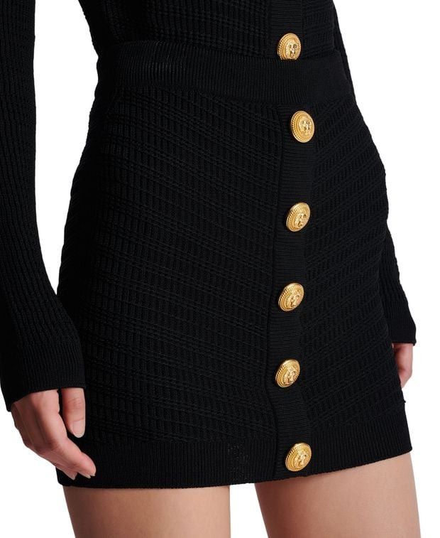Balmain Miniskirt Size 26" / US 2 / IT 38 - 2 Thumbnail