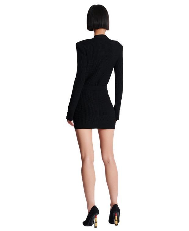 Balmain Miniskirt Size 27" / US 4 / IT 40 - 3 Thumbnail