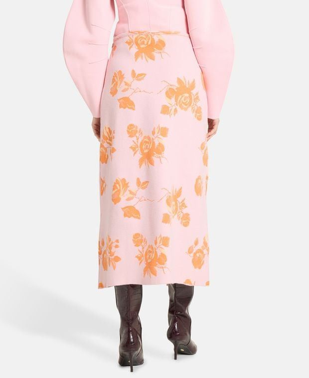 Jil Sander Skirt with all-over print Size 24" / US 00 / IT 34 - 2 Thumbnail