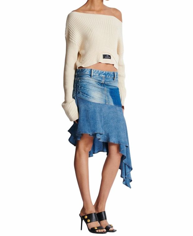 Balmain Midi skirt Size 25" / US 0 / IT 36 - 2 Thumbnail