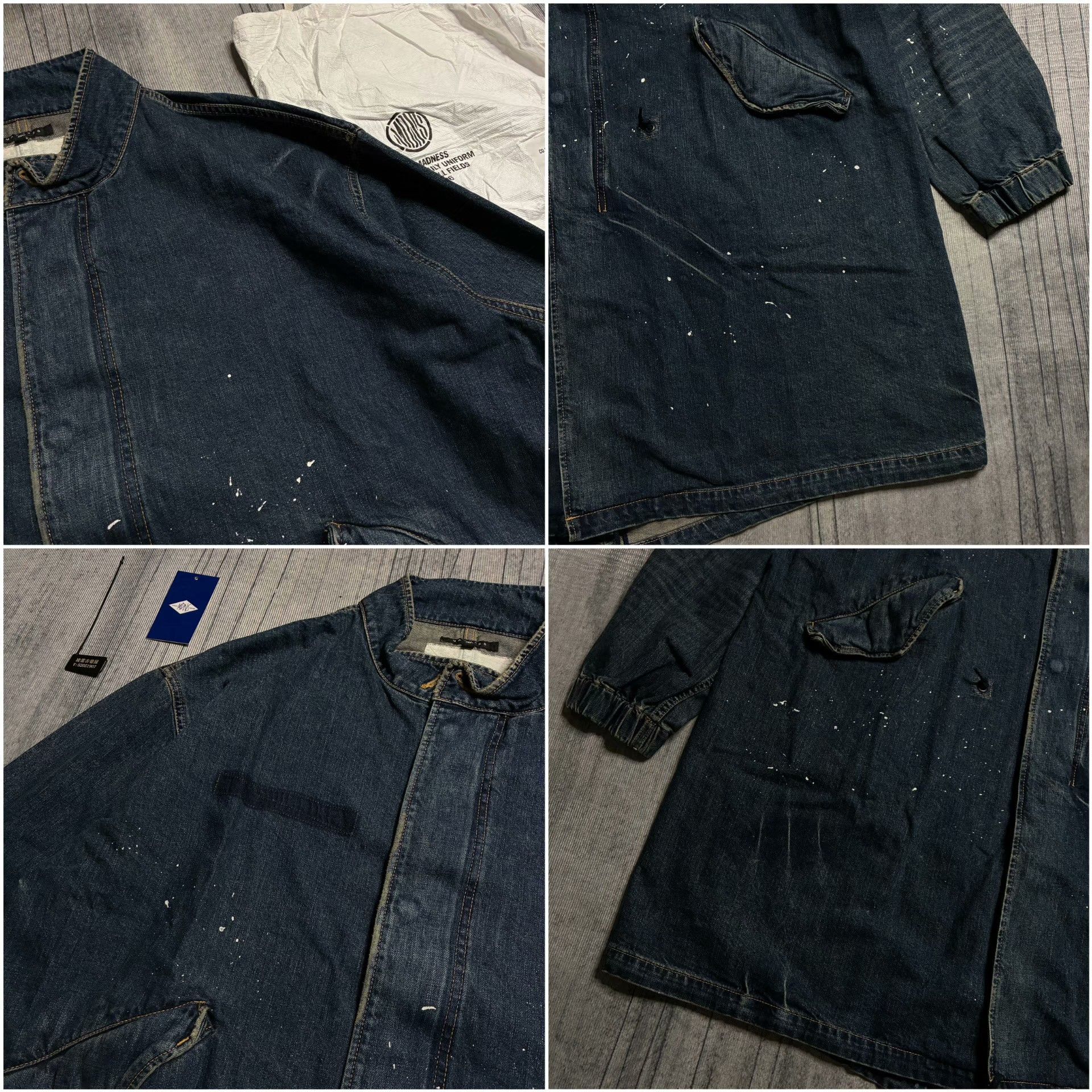 Madness MADNESS M65 19AW Denim Parka Size US M / EU 48-50 / 2 - 3 Thumbnail