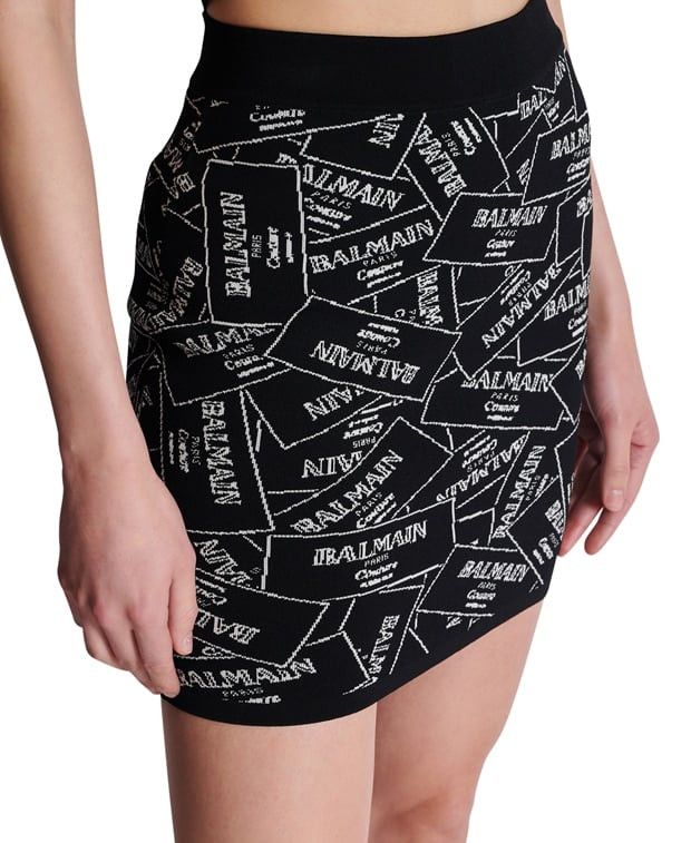 Balmain Miniskirt Size 27" / US 4 / IT 40 - 2 Thumbnail