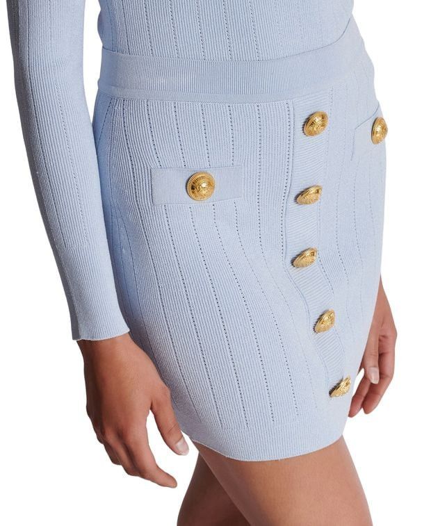 Balmain Miniskirt Size 27" / US 4 / IT 40 - 2 Thumbnail
