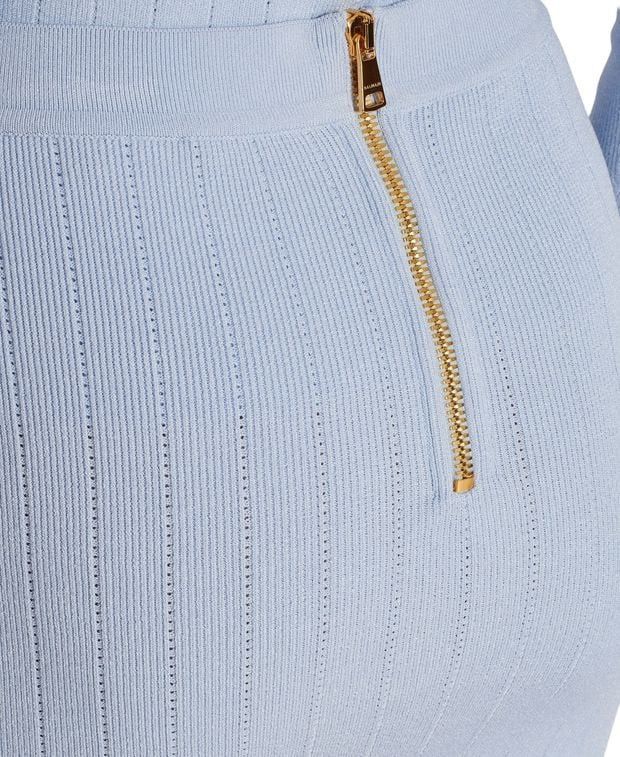 Balmain Miniskirt Size 28" / US 6 / IT 42 - 5 Thumbnail