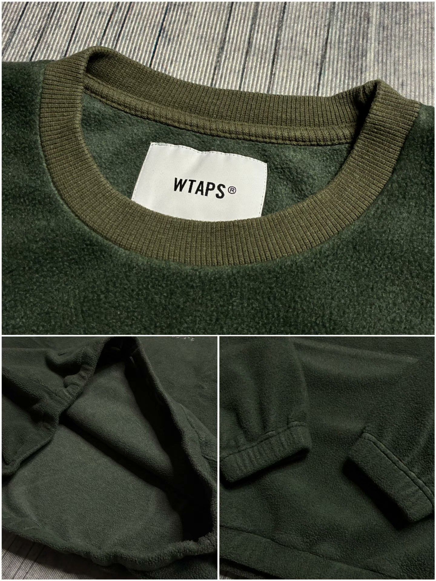 WTAPS 21AW RAPO Fleece Pullover