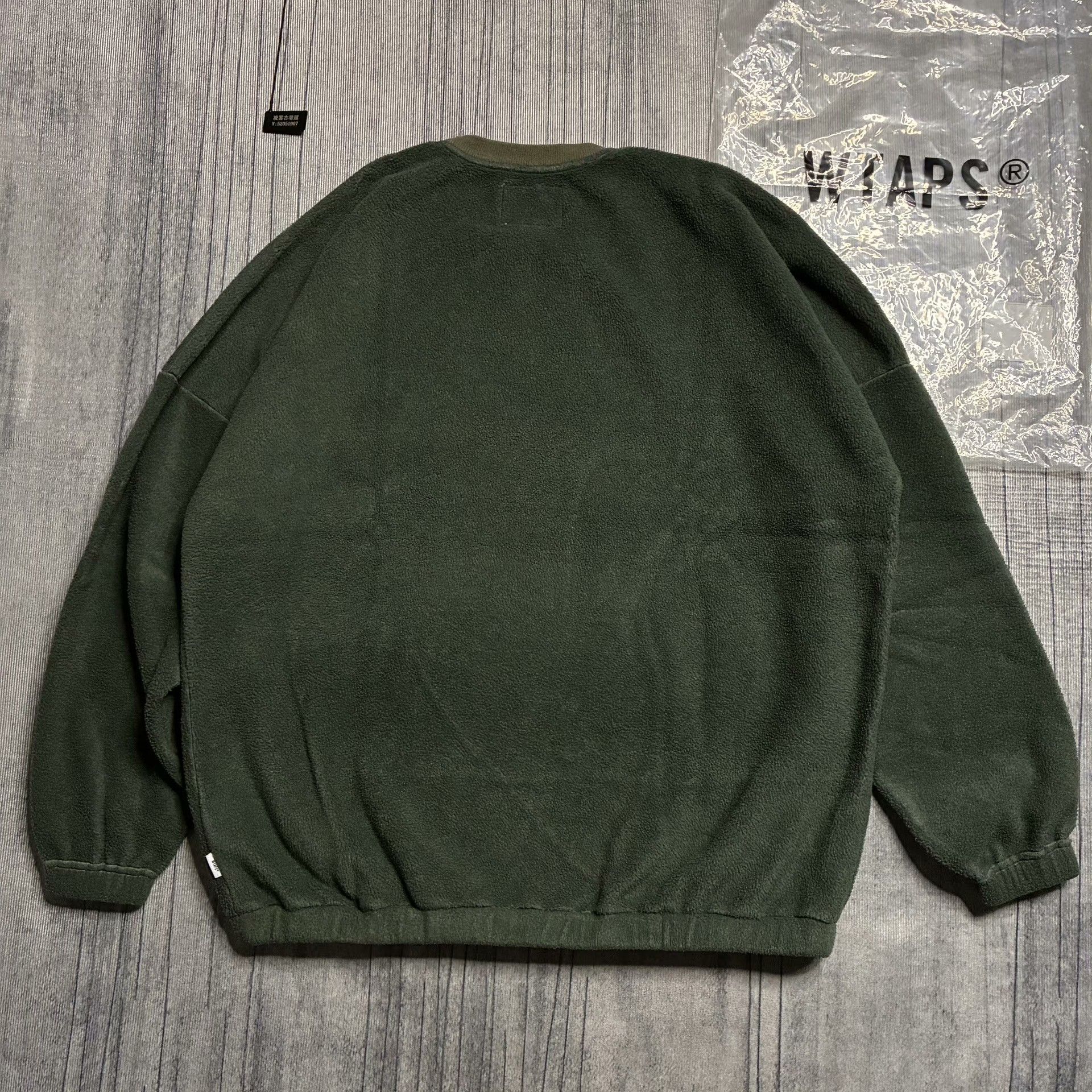 WTAPS 21AW RAPO Fleece Pullover
