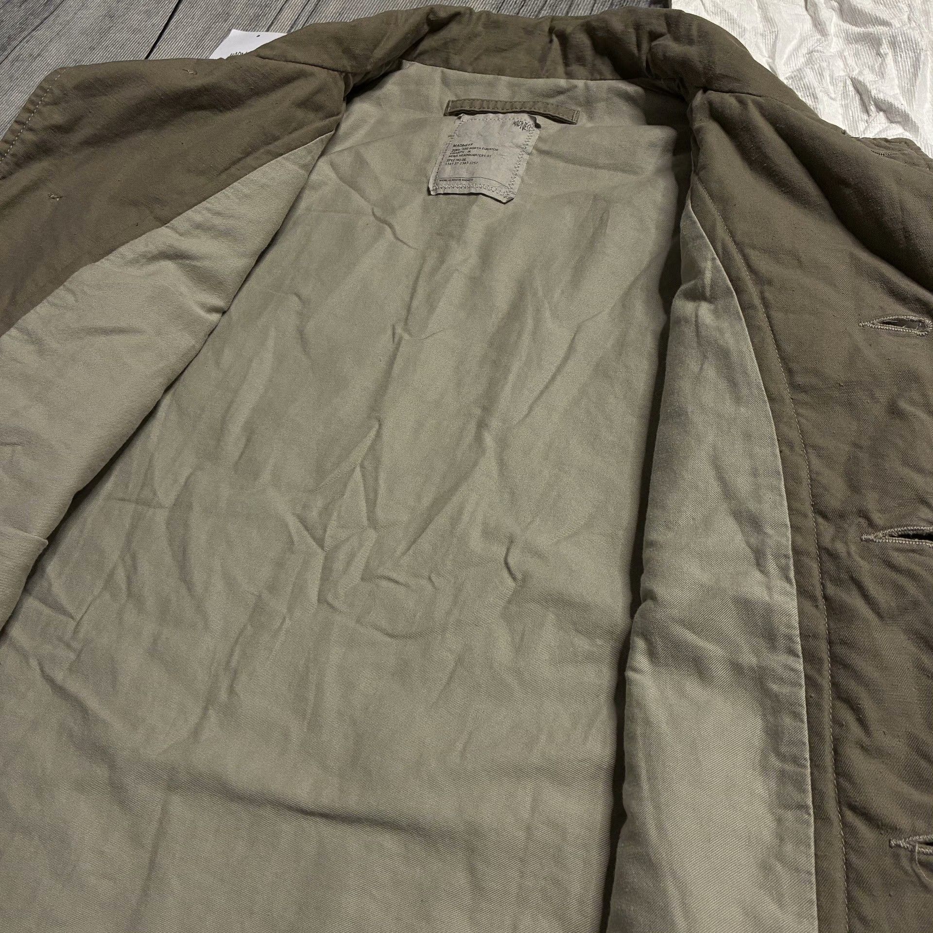 Madness MADNESS N-4 DECK 24AW Cotton Jacket Size US L / EU 52-54 / 3 - 7 Thumbnail