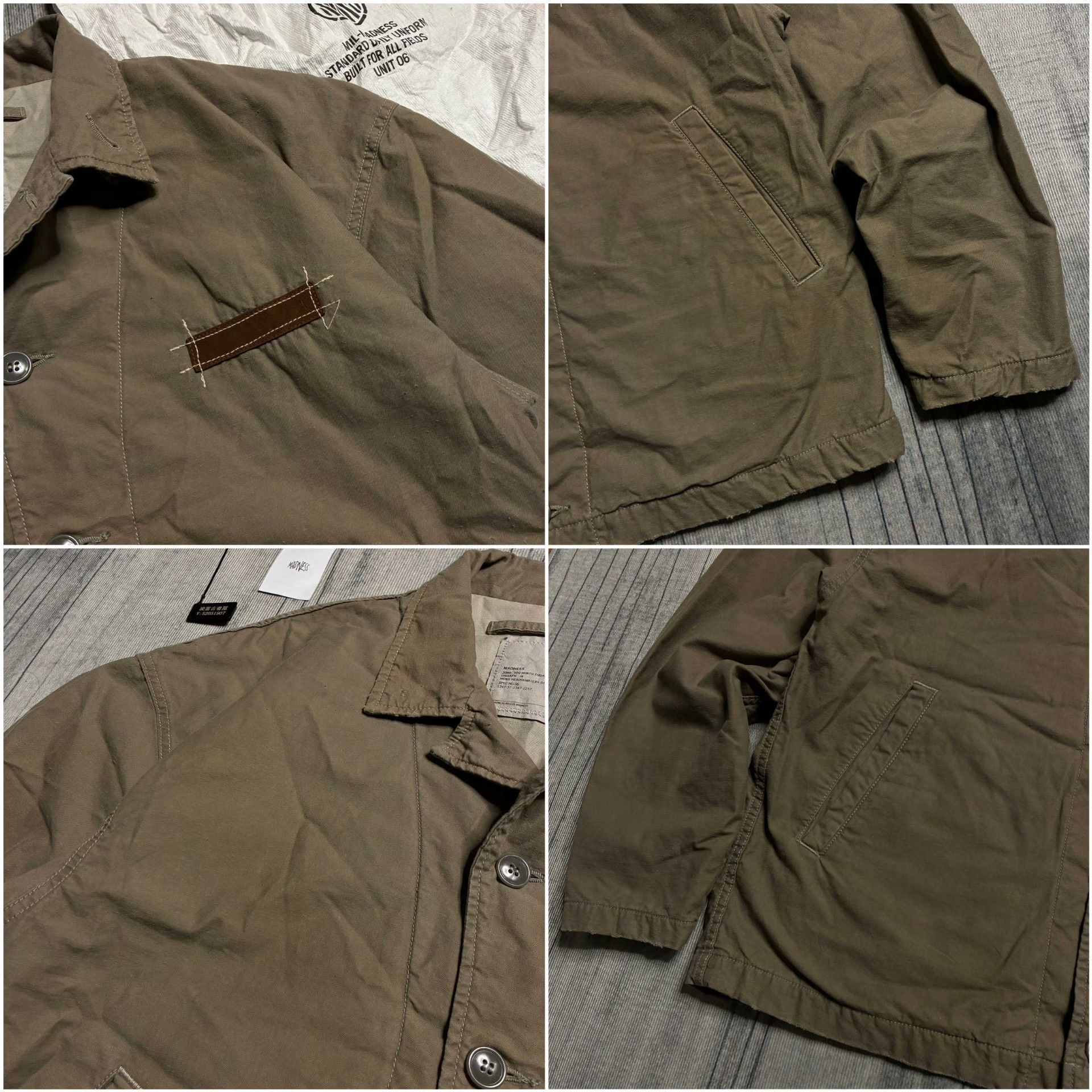 Madness MADNESS N-4 DECK 24AW Cotton Jacket Size US L / EU 52-54 / 3 - 3 Thumbnail