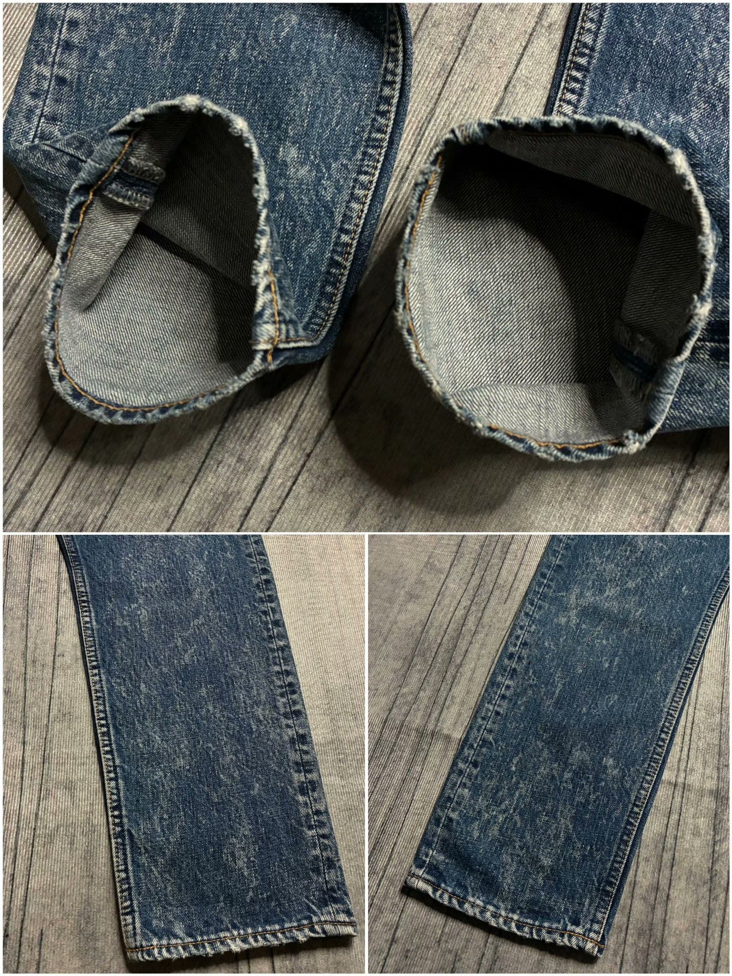Madness MADNESS 22AW Straight Snow Wash Denim Size US 26 / EU 42 - 6 Thumbnail