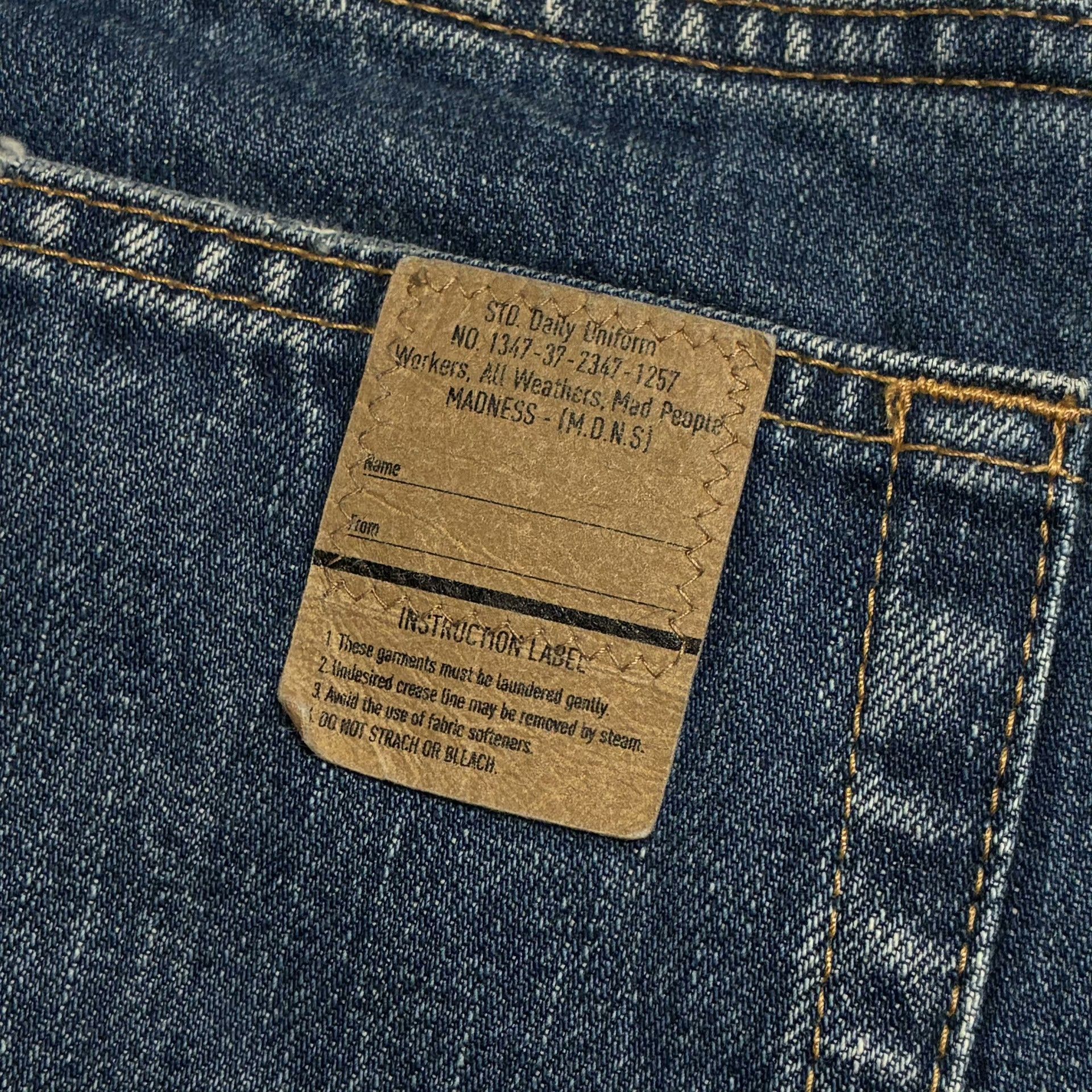 Madness MADNESS 22AW Straight Snow Wash Denim Size US 26 / EU 42 - 5 Thumbnail