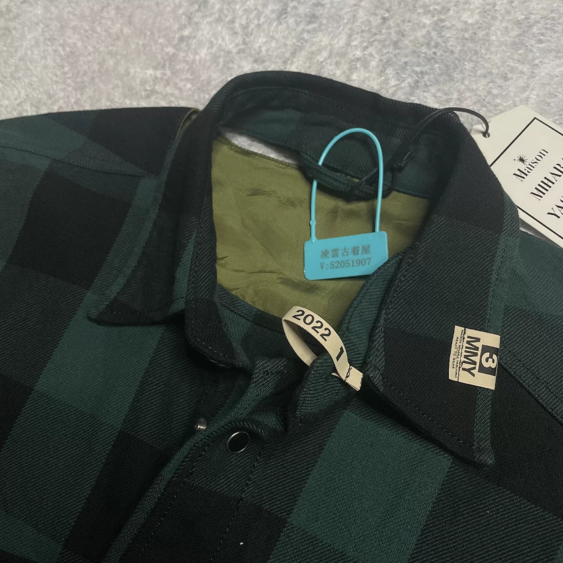 Maison MIHARA YASUHIRO Maison Mihara Yasuhiro Deconstructed Plaid Shirt Size US S / EU 44-46 / 1 - 4 Thumbnail