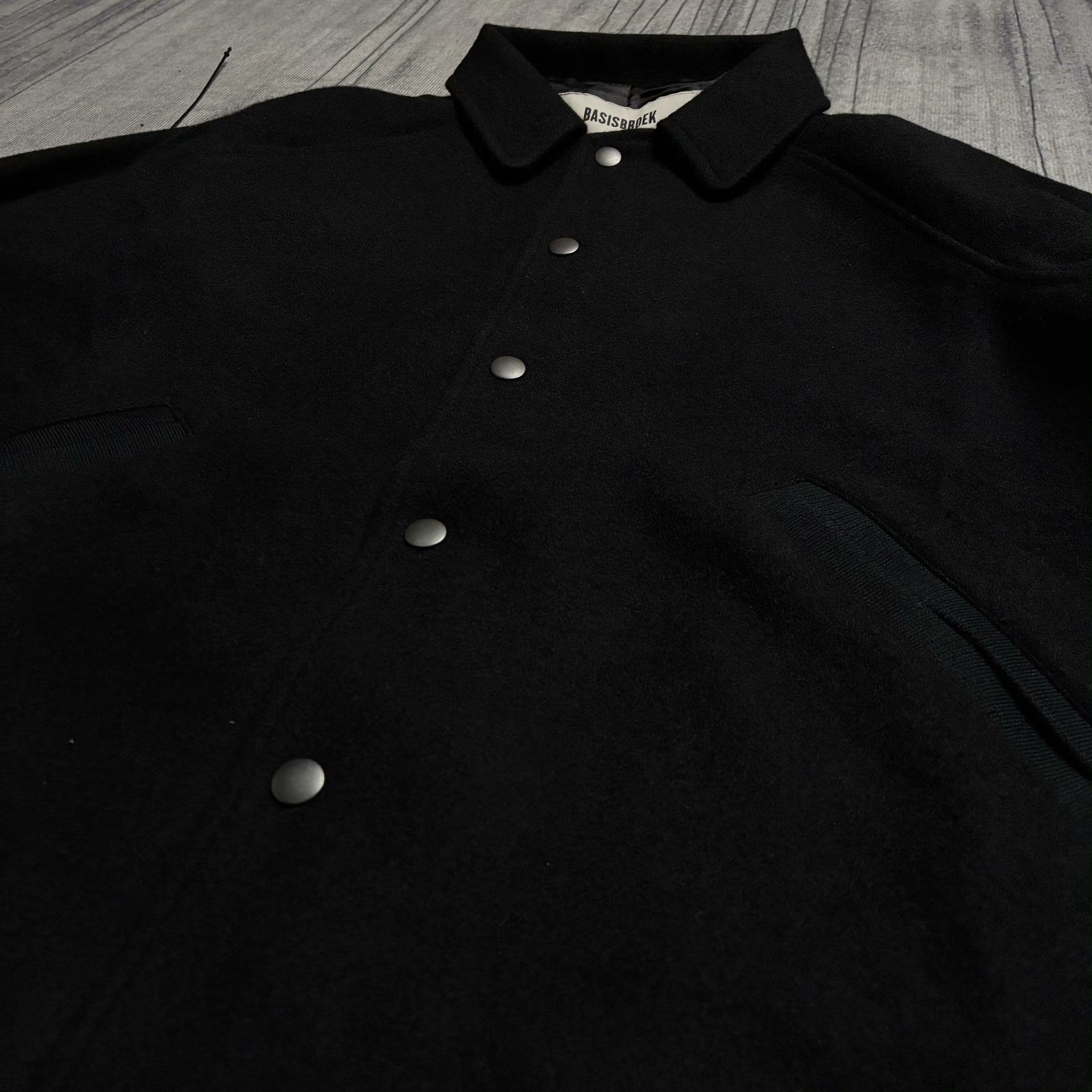 BASISBROEK Basisbroek Melton Wool Coach Jacket Size US M / EU 48-50 / 2 - 5 Thumbnail