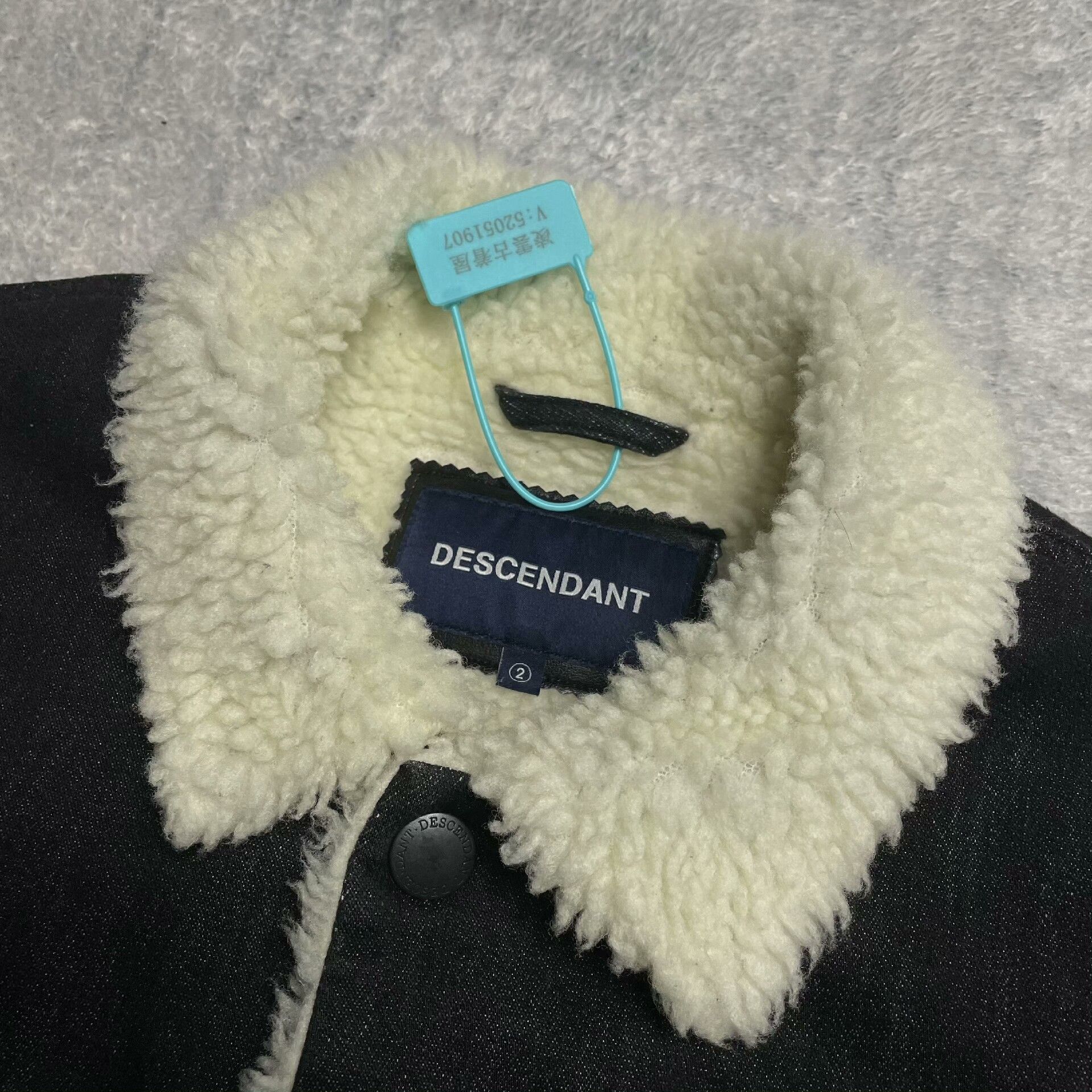 Descendant Descendant 18AW Collier Denim Jacket Size US M / EU 48-50 / 2 - 4 Thumbnail