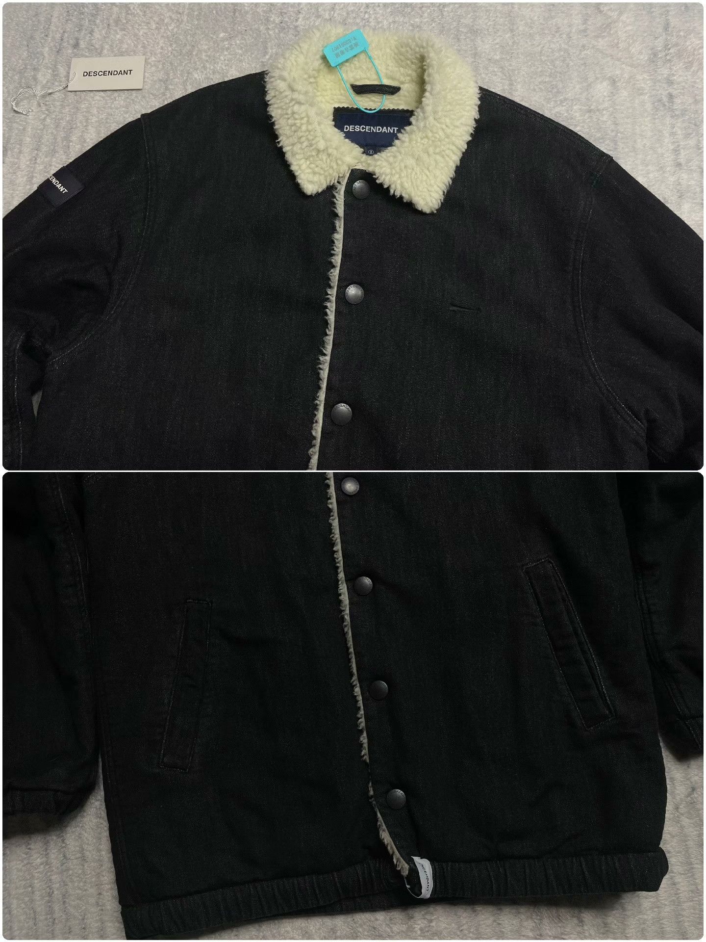 Descendant Descendant 18AW Collier Denim Jacket Size US M / EU 48-50 / 2 - 3 Thumbnail