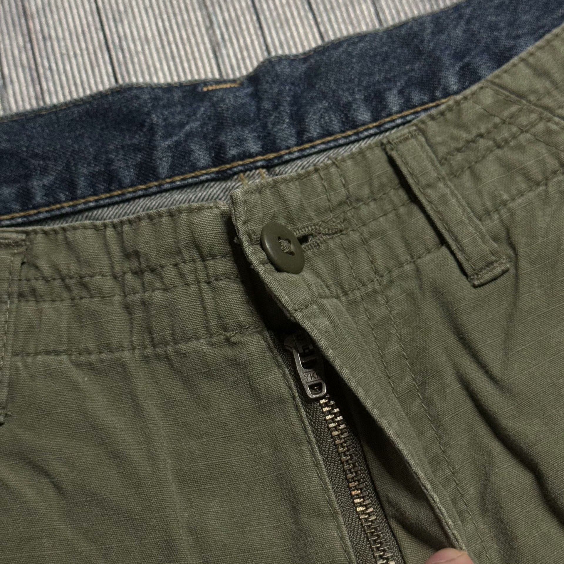 Madness MADNESS 19SS Reconstructed Cargo Shorts Size US 26 / EU 42 - 4 Thumbnail