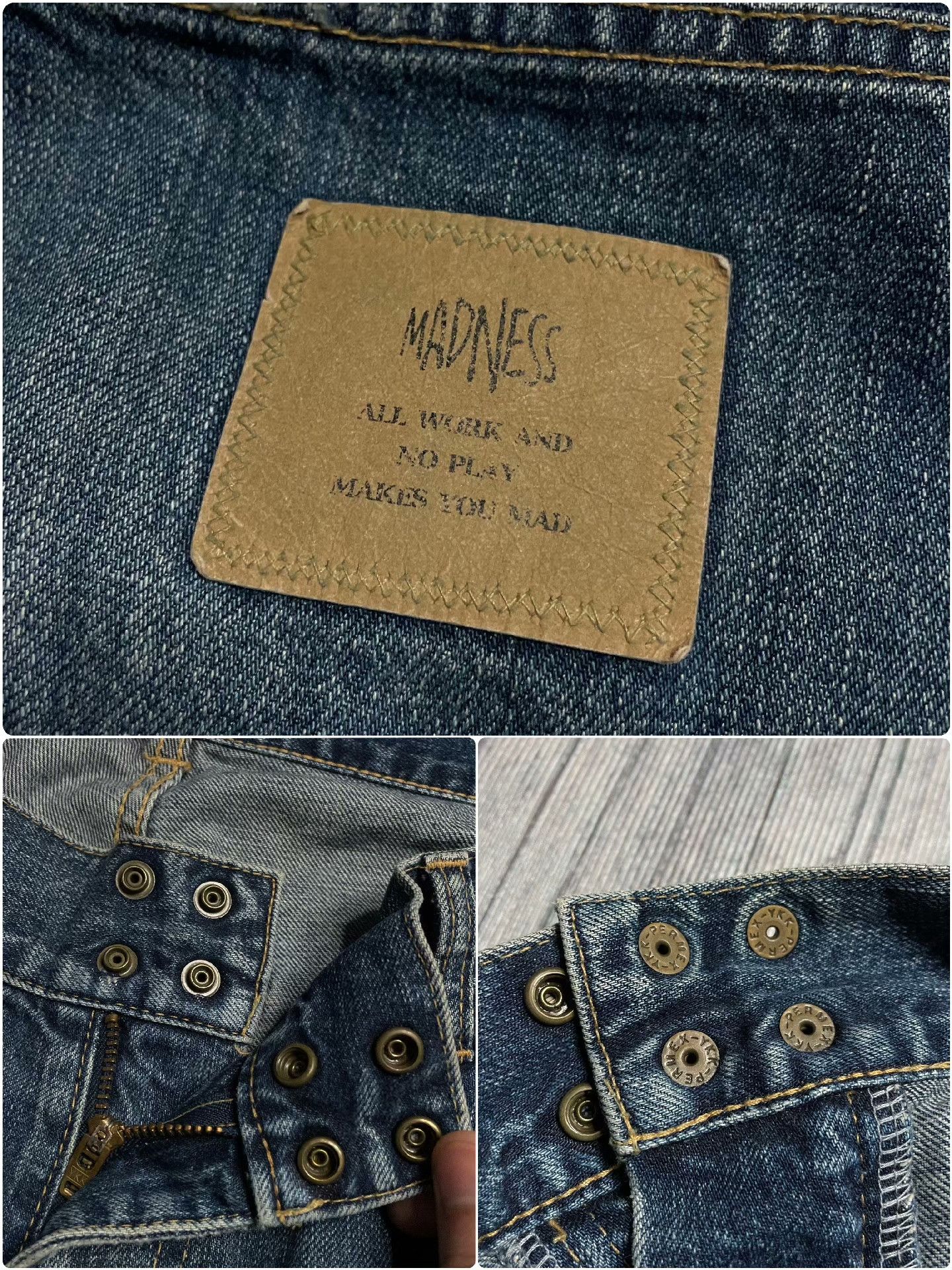 Madness MADNESS 20AW Relaxed Denim Pants Size US 28 / EU 44 - 5 Thumbnail