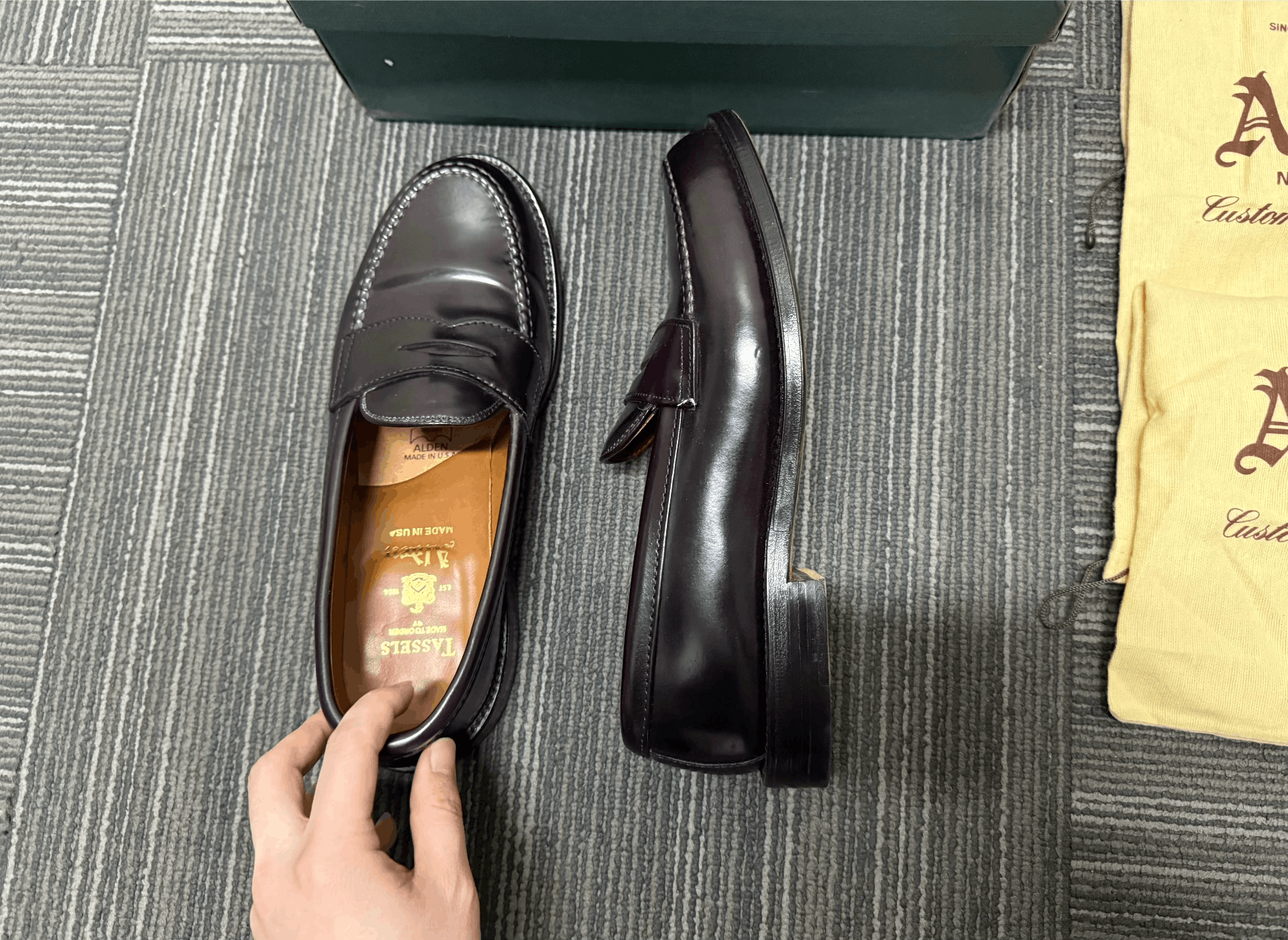 Alden Alden 986 Shell Cordovan Shoes Size US 8 / EU 41 - 4 Thumbnail