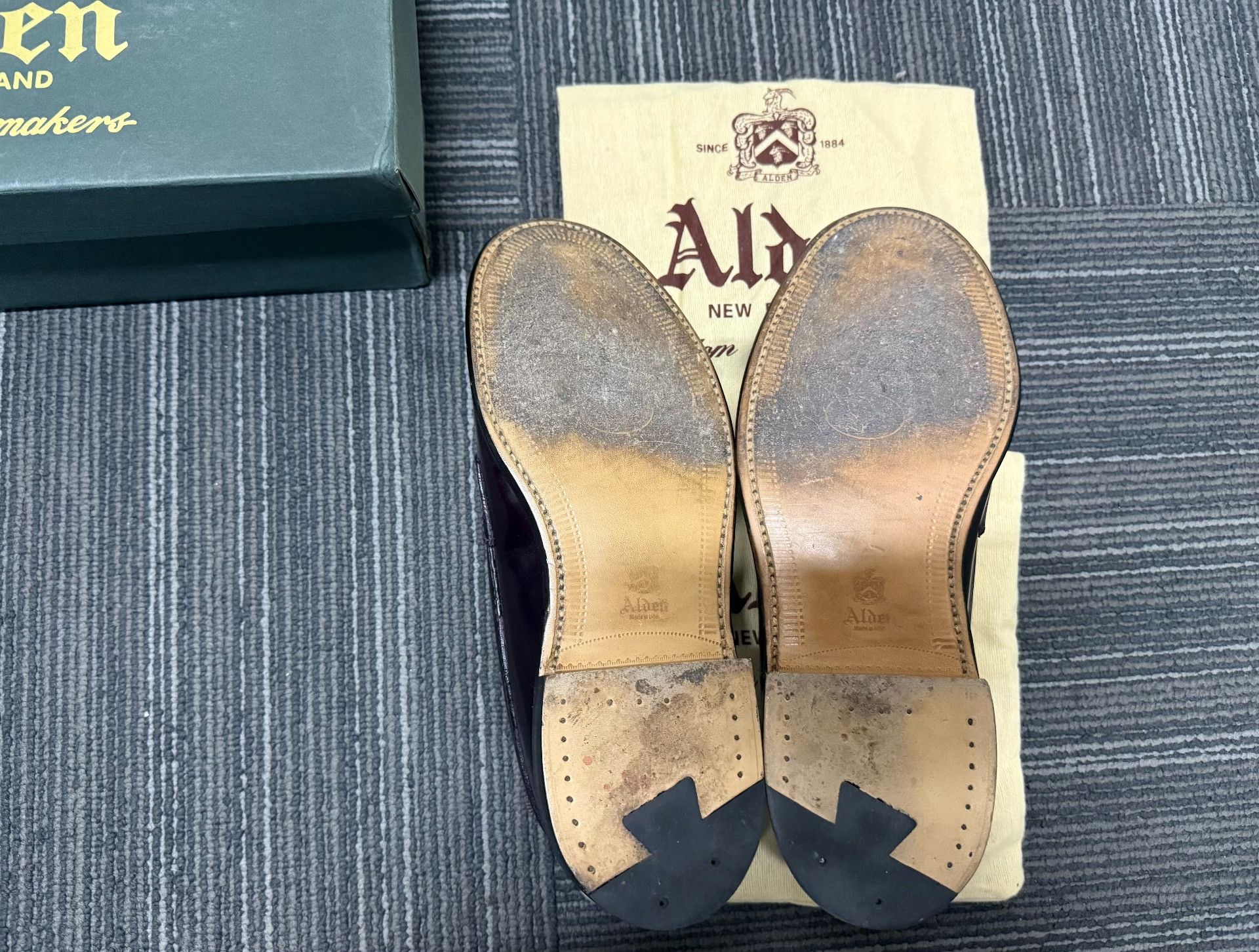 Alden Alden 986 Shell Cordovan Shoes Size US 8 / EU 41 - 7 Thumbnail