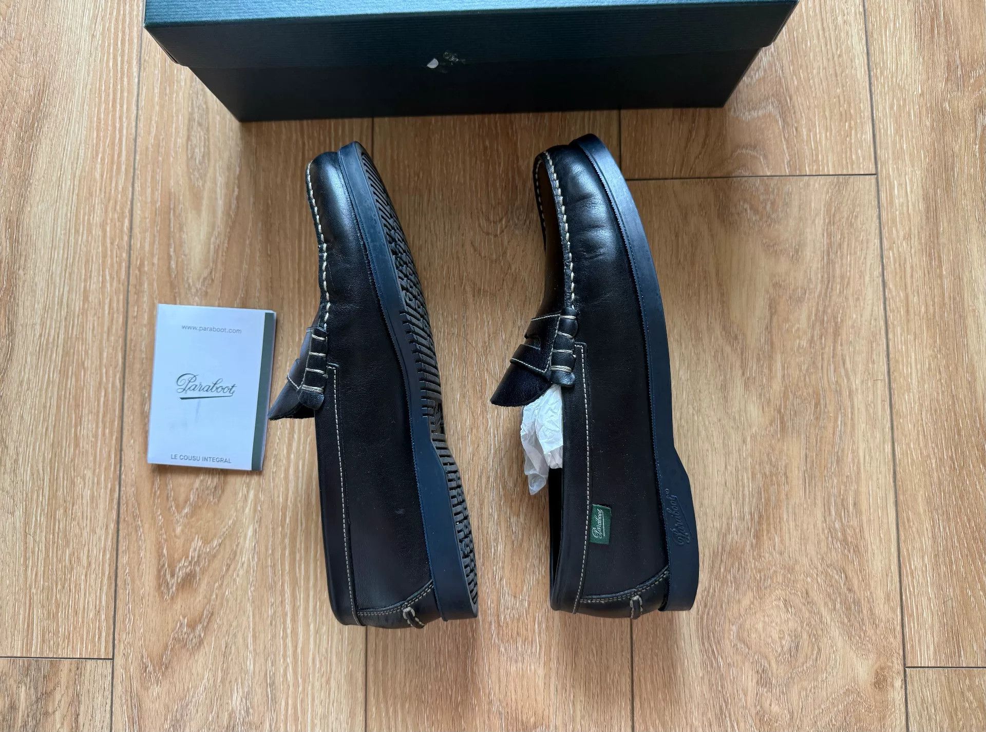 Paraboot Paraboot Coraux Marine Loafers Size US 9 / EU 42 - 3 Thumbnail