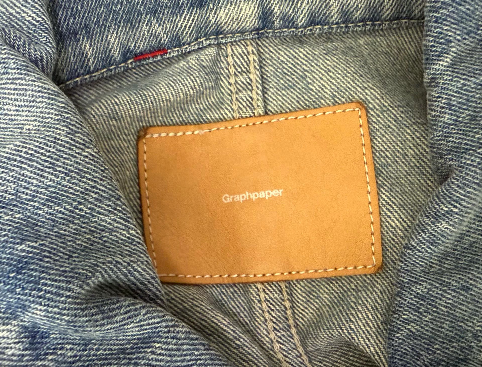 Graphpaper Graphpaper Minami Takayuki Denim Jacket Size US S / EU 44-46 / 1 - 3 Thumbnail