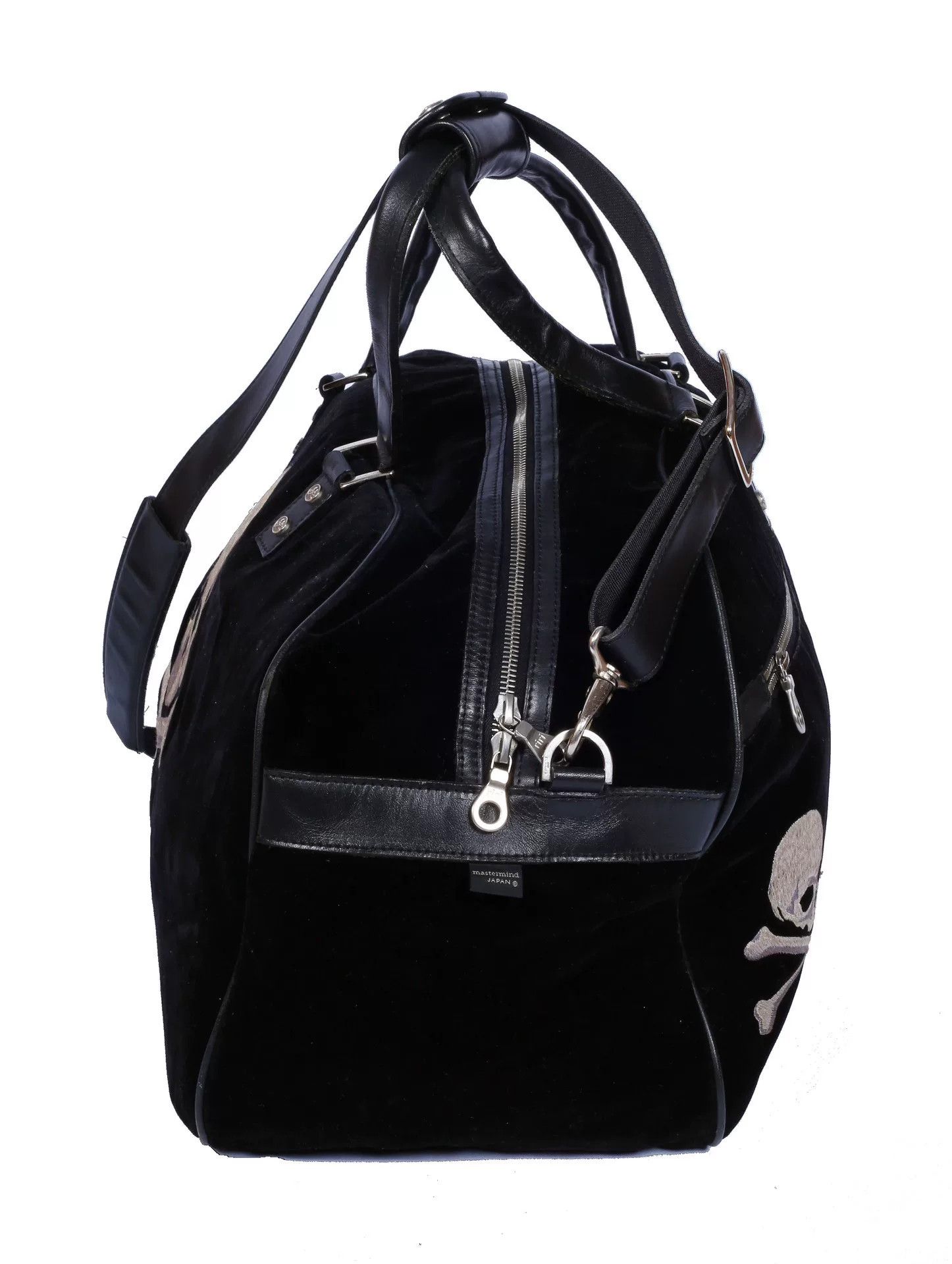 Mastermind Japan Mastermind Japan 12AW Silver Velvet Boston Bag Size ONE SIZE - 7 Thumbnail