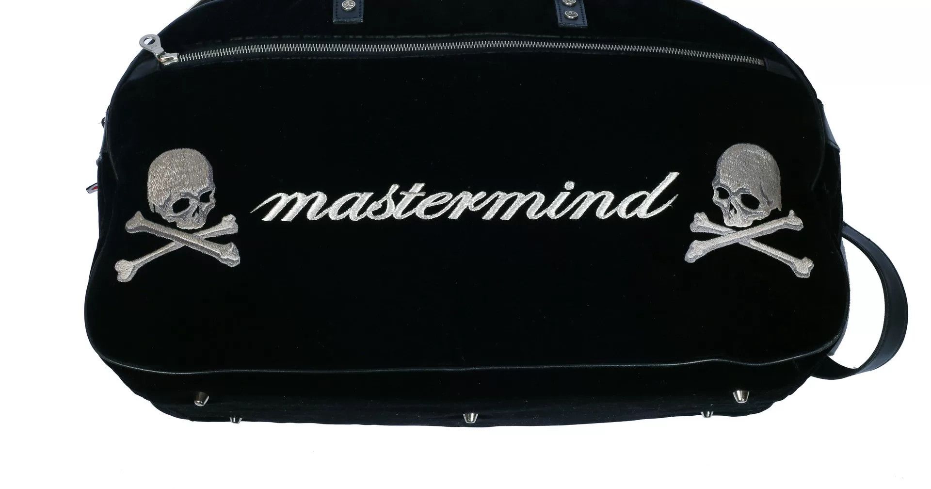 Mastermind Japan Mastermind Japan 12AW Silver Velvet Boston Bag Size ONE SIZE - 5 Thumbnail