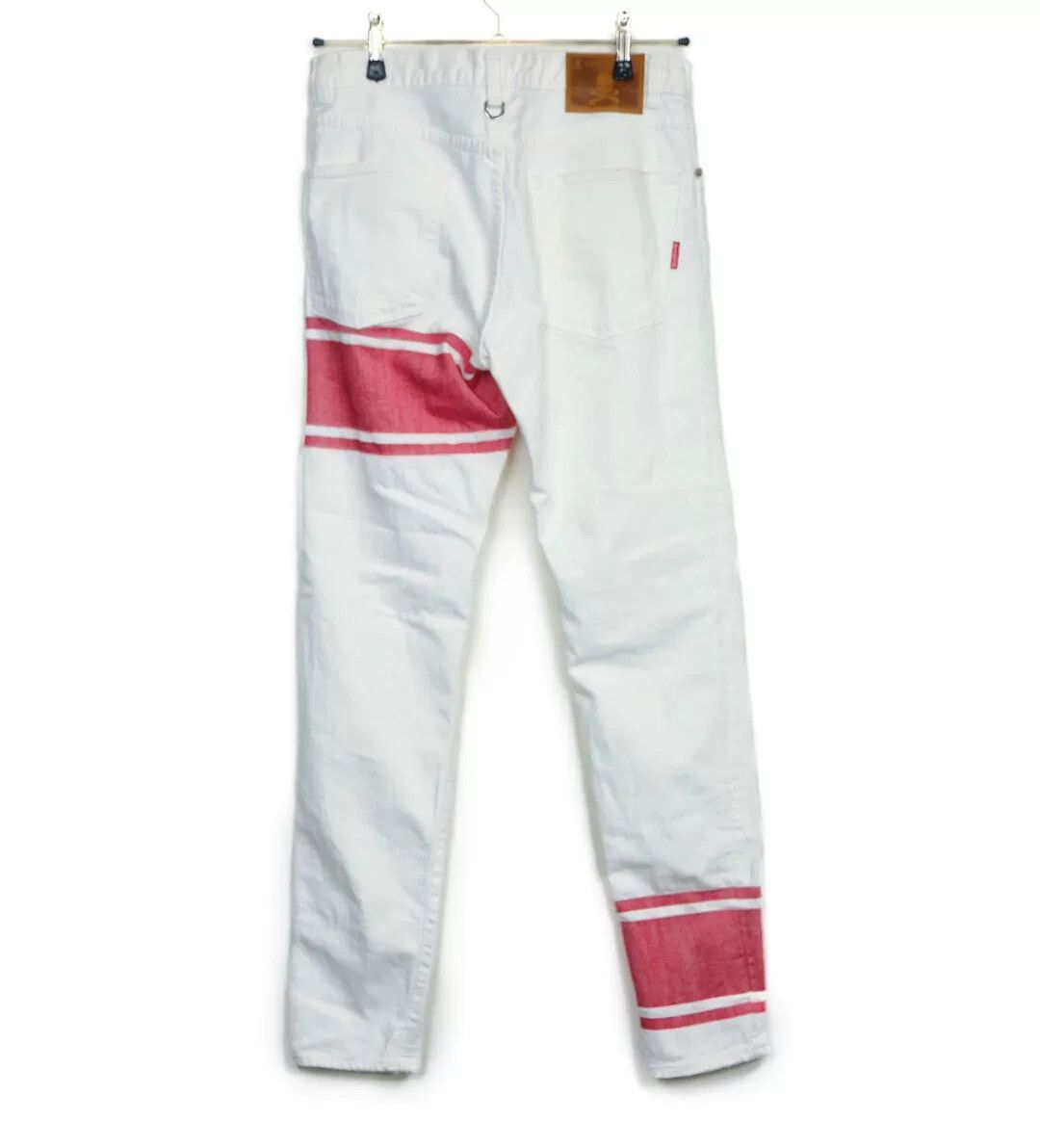 Mastermind Japan mastermind Japan MMJ White Jeans Size 30 Size US 30 / EU 46 - 2 Thumbnail