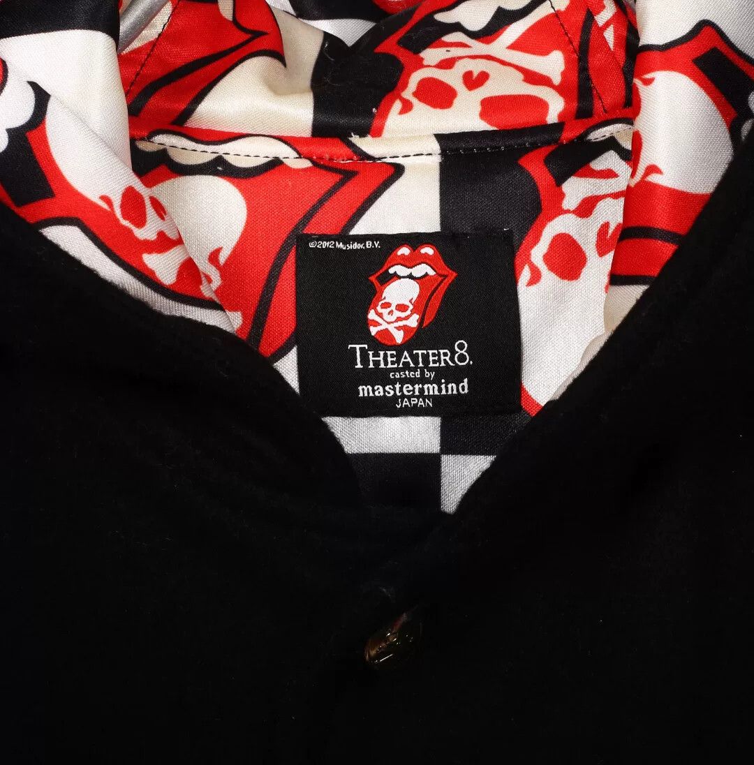 Mastermind Japan Mastermind Japan x Rolling Stones Baseball Jacket Size US S / EU 44-46 / 1 - 3 Thumbnail