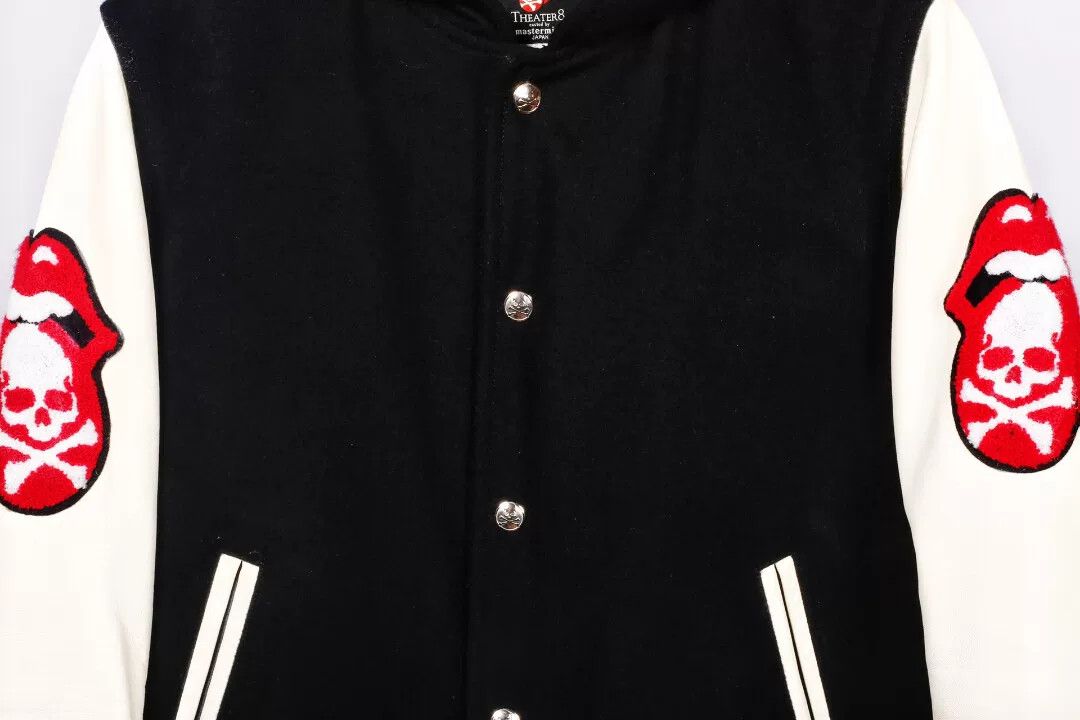 Mastermind Japan Mastermind Japan x Rolling Stones Baseball Jacket Size US S / EU 44-46 / 1 - 4 Thumbnail