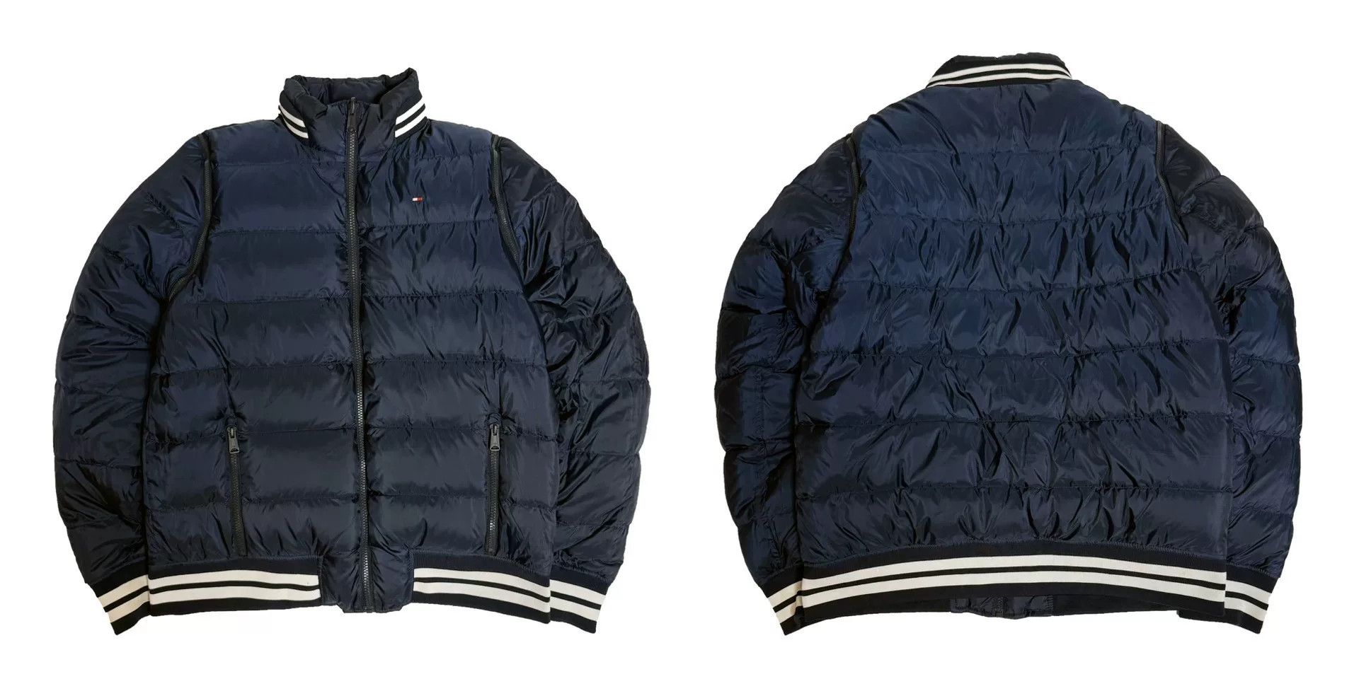Tommy Hilfiger Tommy Hilfiger Vintage Reversible Down Jacket Size US L / EU 52-54 / 3 - 6 Thumbnail