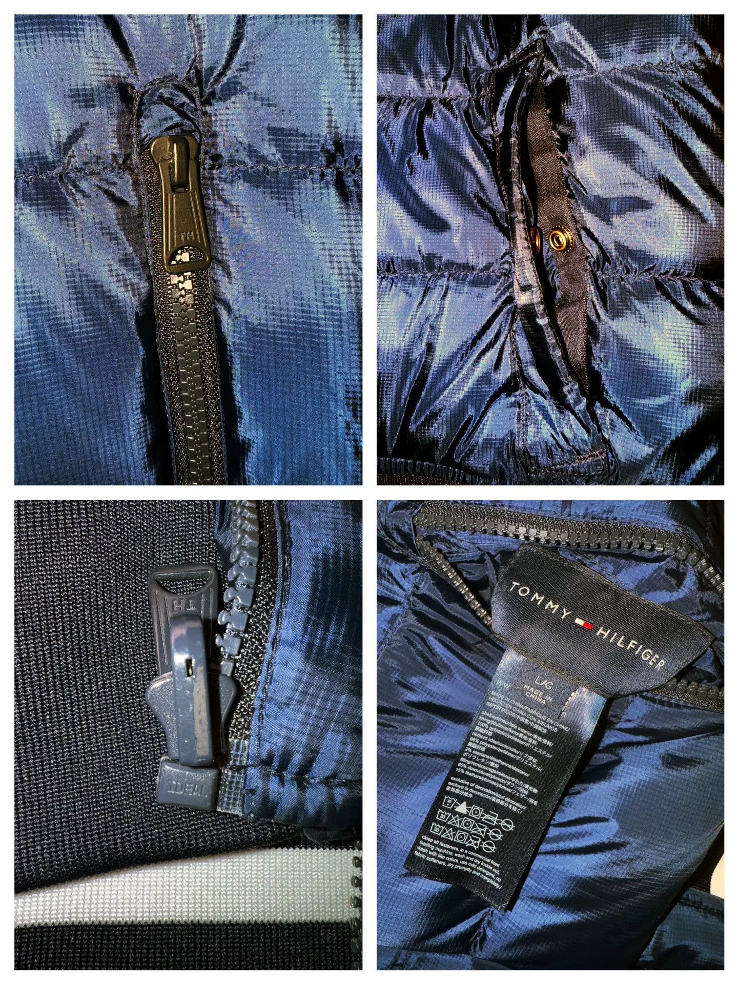 Tommy Hilfiger Tommy Hilfiger Vintage Reversible Down Jacket Size US L / EU 52-54 / 3 - 8 Thumbnail