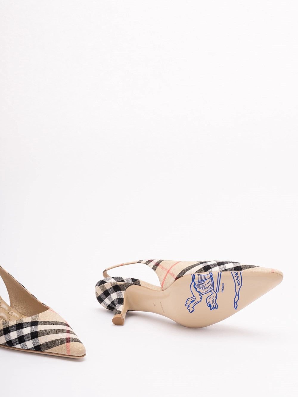 Burberry `Dame` Slingbacks Size US 6 / IT 36 - 4 Thumbnail