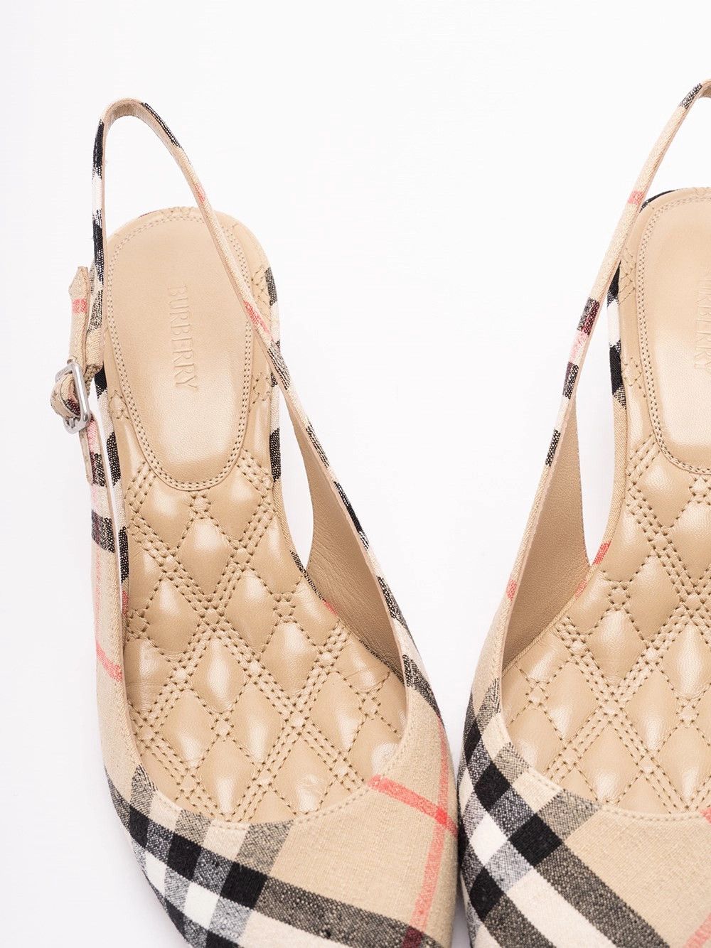 Burberry `Dame` Slingbacks Size US 8 / IT 38 - 5 Thumbnail