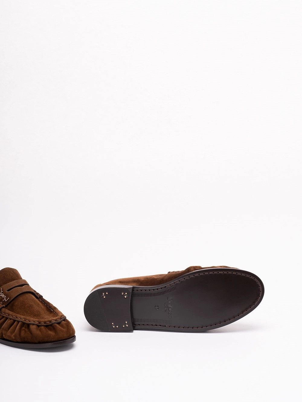 Saint Laurent Paris `Le Loafer` Loafers Size US 7.5 / IT 37.5 - 4 Thumbnail
