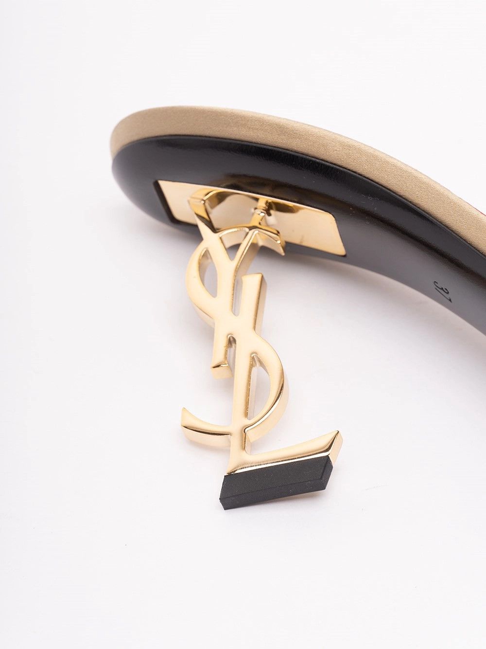 Saint Laurent Paris `Opyum` Mules Size US 7 / IT 37 - 5 Thumbnail