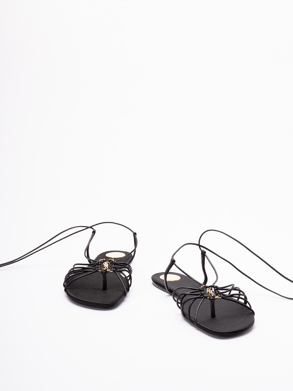 Saint Laurent Paris `Babylone` Sandals Size US 9 / IT 39 - 2 Thumbnail