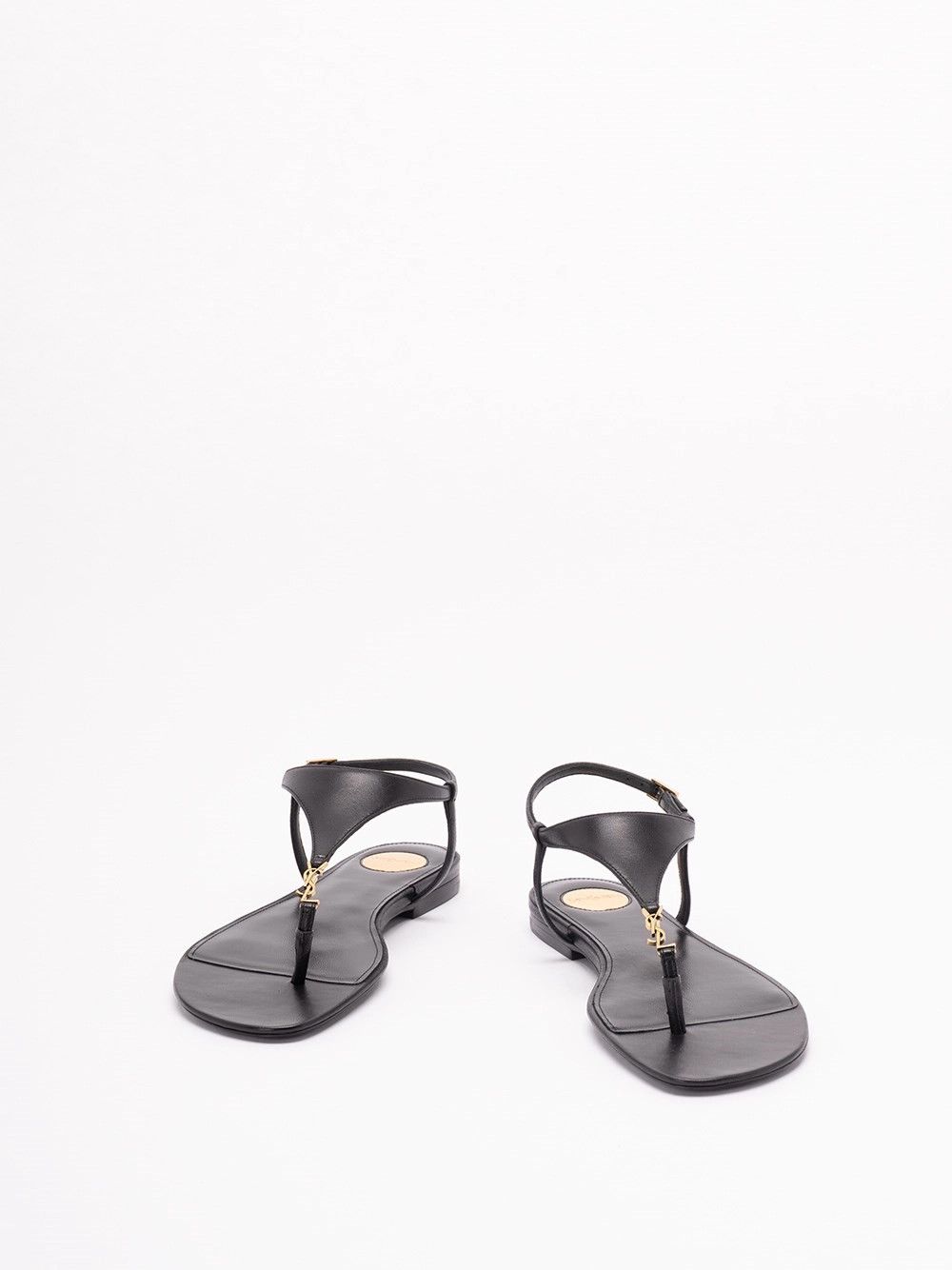 Saint Laurent Paris `Cassandra` Sandals Size US 10 / IT 40 - 2 Thumbnail