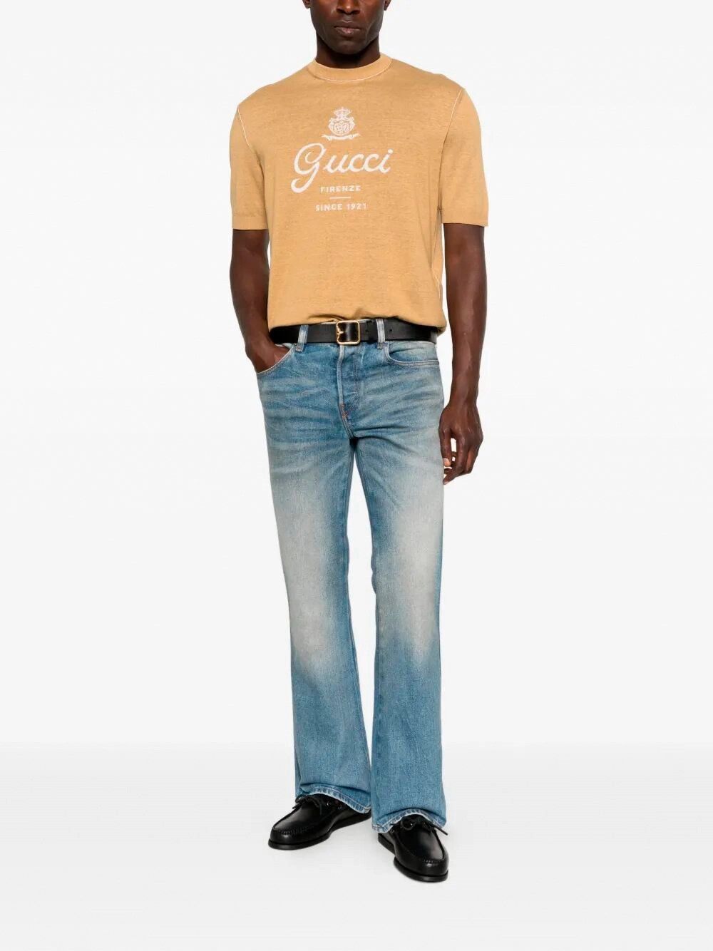 Gucci Short Sleeve Crew-Neck Sweater Size US XL / EU 56 / 4 - 2 Thumbnail